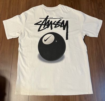 Stussy × Nike SS 8 Ball T-Shirt "White"