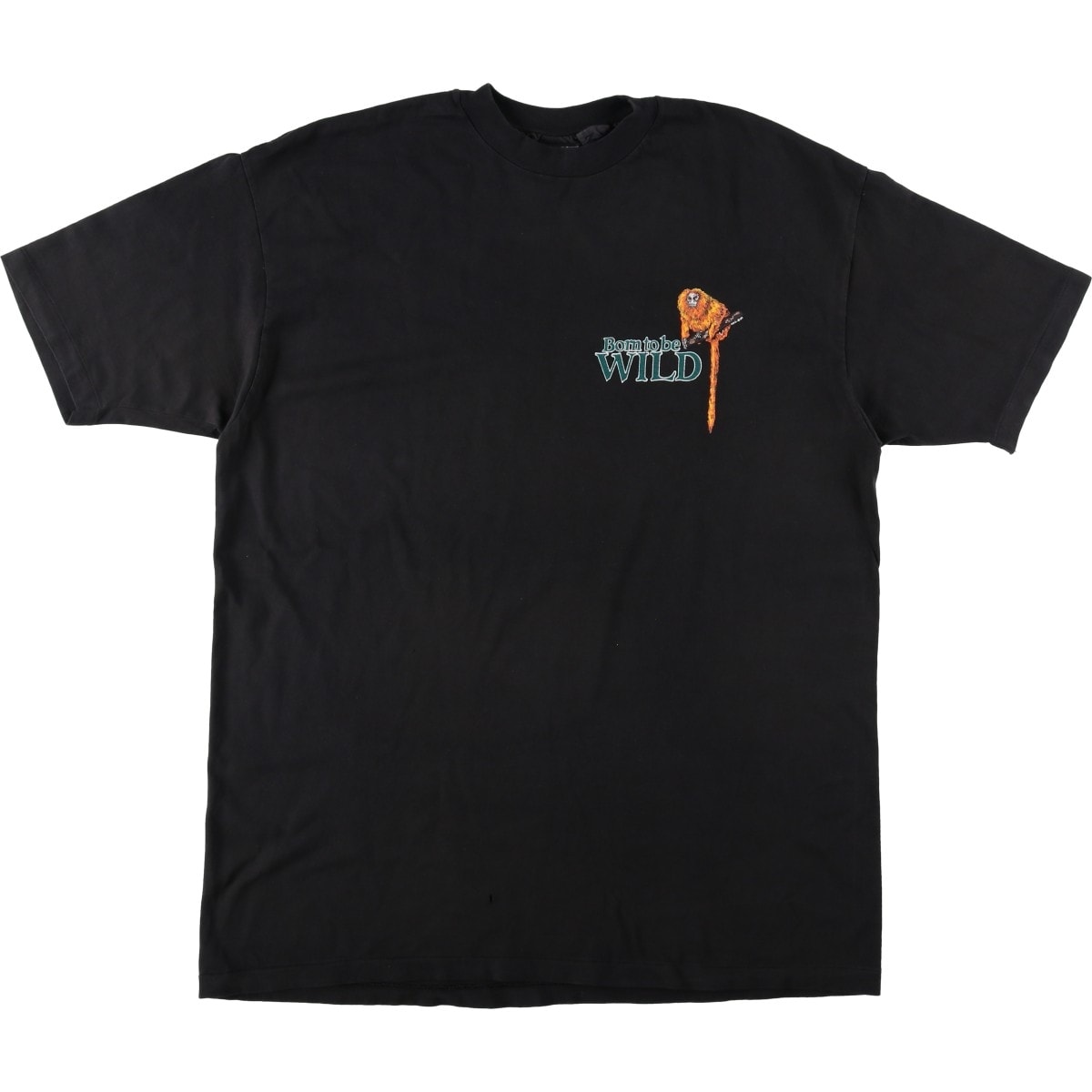 古着 80年代 ヘインズ Hanes BEEFY-T 猿柄 アニマルTシャツ USA製 メンズXXL相当 ヴィンテージ/eaa621431