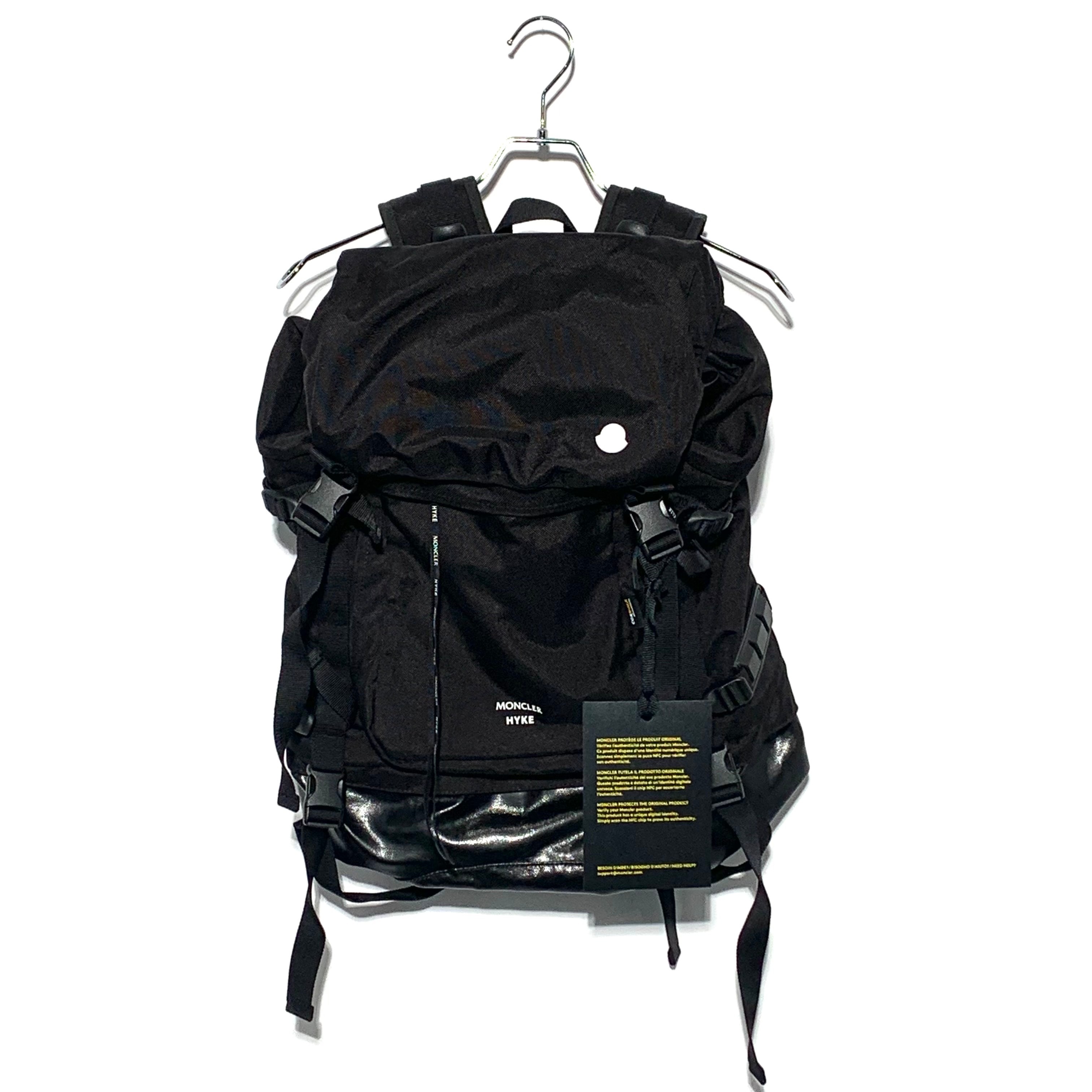 MONCLER x HYKE Backpack Small 23SS "Black"