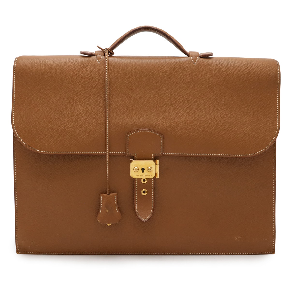 エルメスサックアデペッシュ38 ビジネスバッグ メンズ