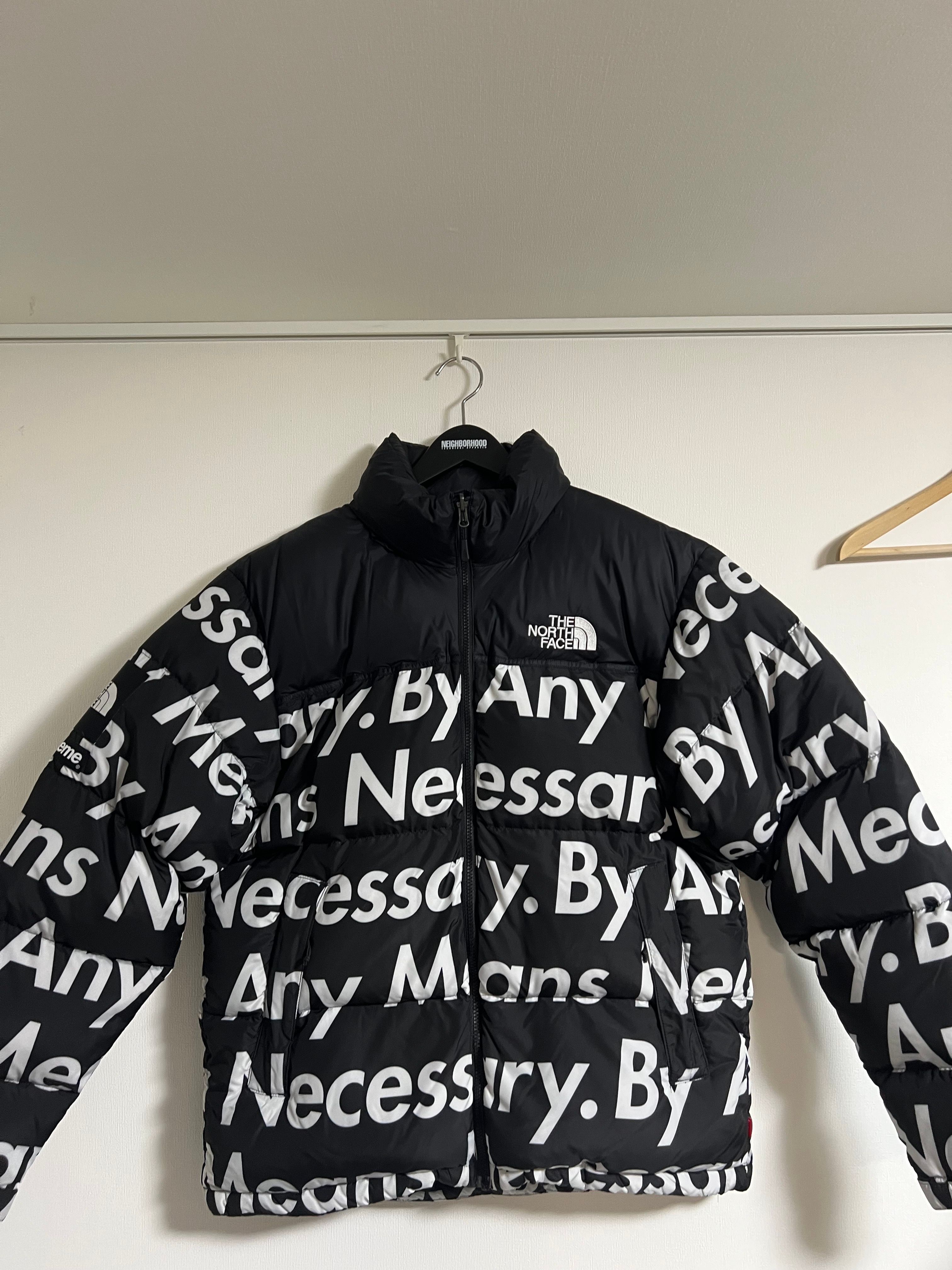 Supreme x The North Face By Any Means Nuptse Jacket "Black"
