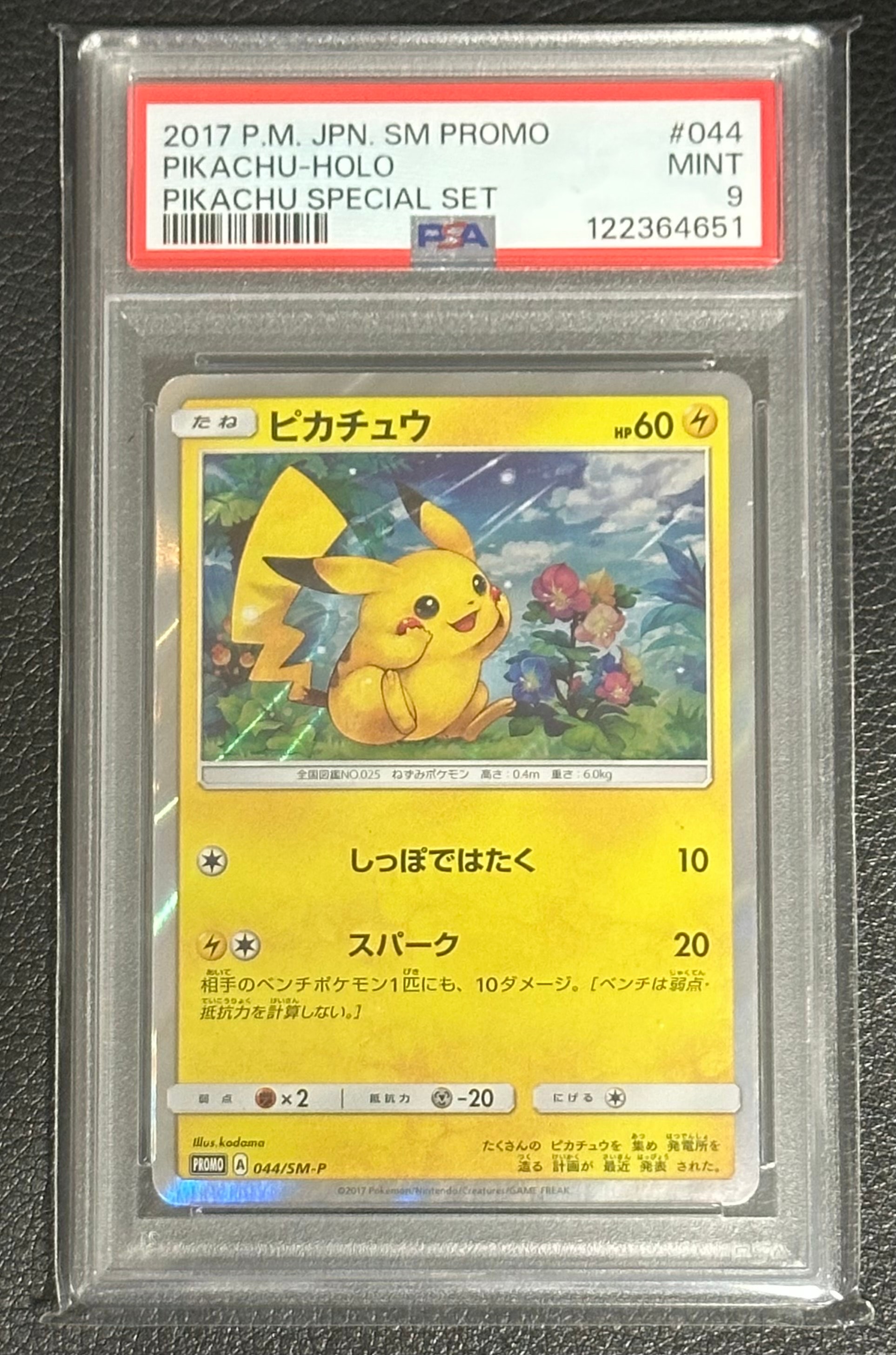 ピカチュウ P [SM-P 044](サン&ムーン スペシャルセット「ピカチュウ」)