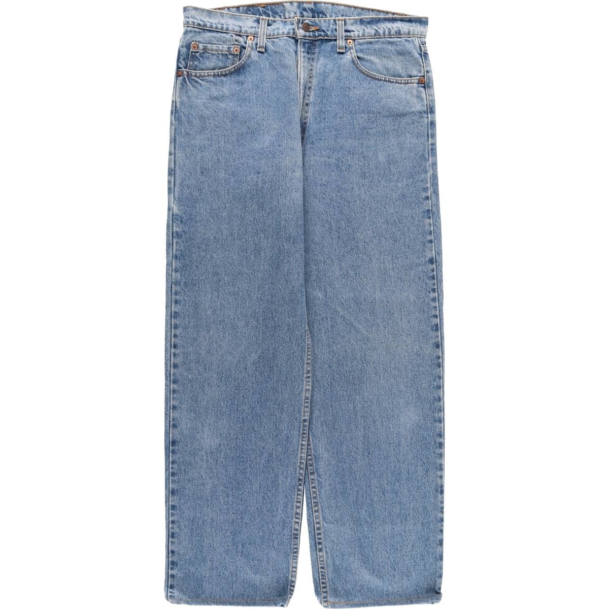 古着 90年代 リーバイス Levi's 555-4891 RELAXED FIT STRAIGHT LEG テーパードデニムパンツ USA製 メンズw36相当 ヴィンテージ/eaa603878