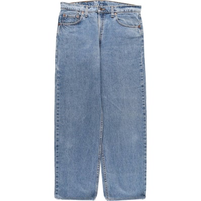古着 90年代 リーバイス Levi's 555-4891 RELAXED FIT STRAIGHT LEG テーパードデニムパンツ USA製 メンズw36相当 ヴィンテージ/eaa603878