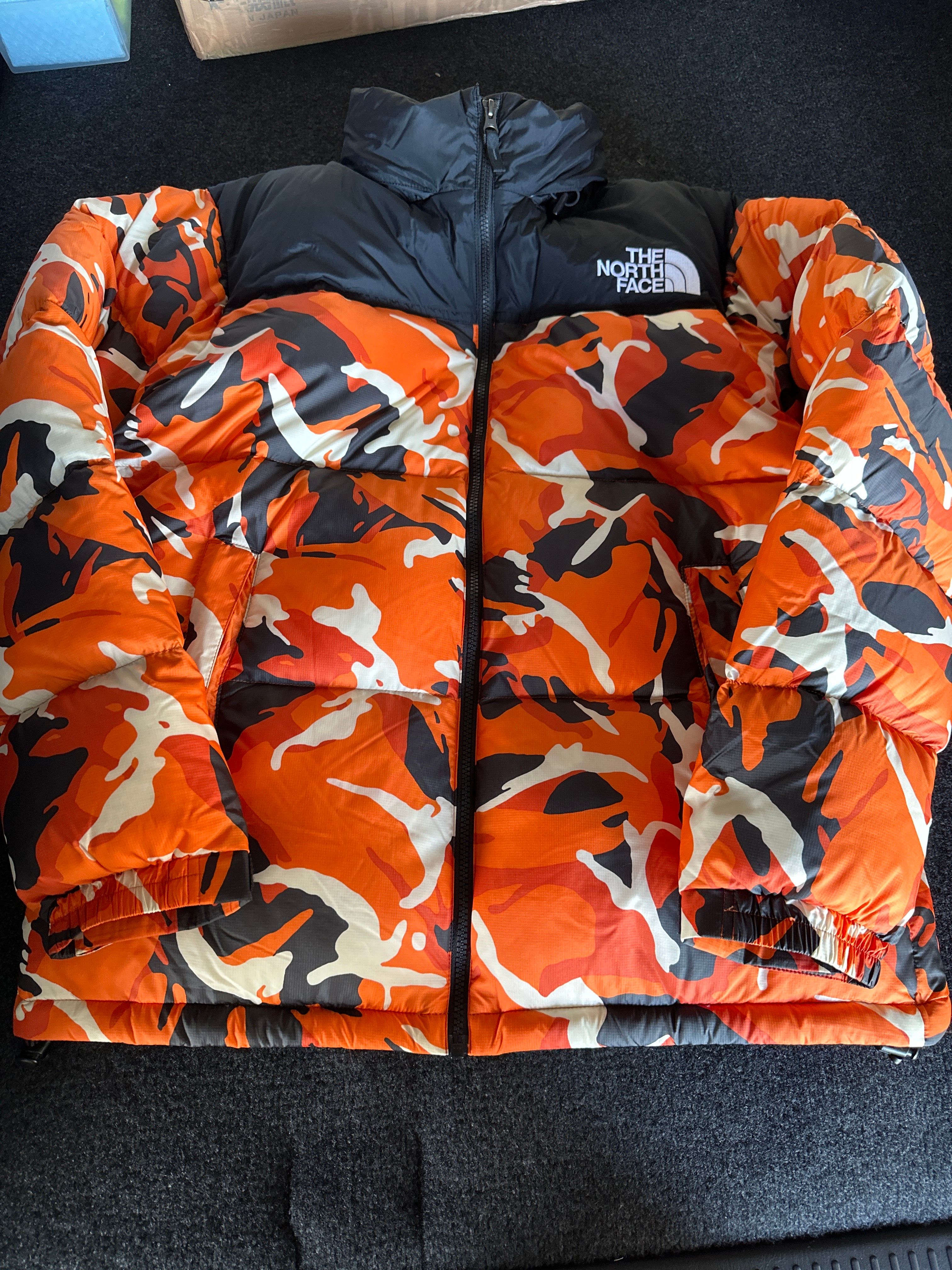 The North Face Novelty Nuptse Jacket "Orange"