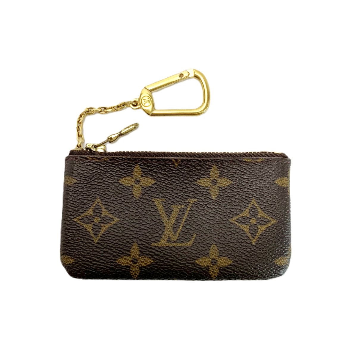 LOUIS VUITTON ルイヴィトン モノグラム ポシェット・クレ M62650 コインケース キーリング ユニセックス