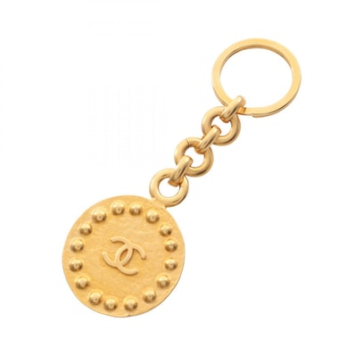 シャネル CHANEL ココマーク キーホルダー アクセサリー GP レディース ゴールド系 【中古】