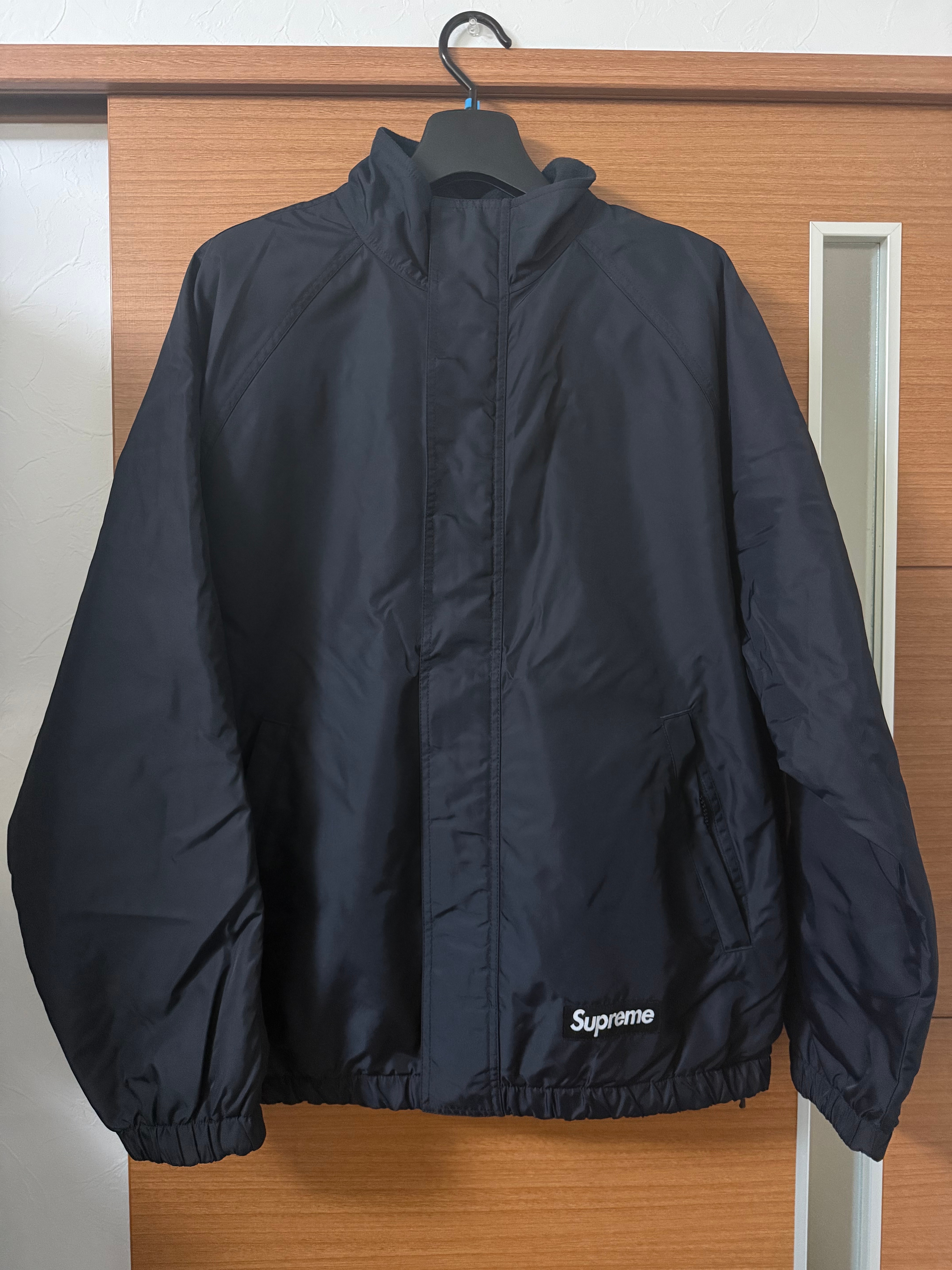 Supreme Polartec Reversible Track Jacket "Black"