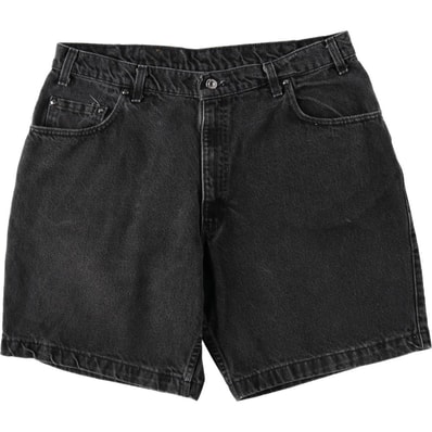 古着 90年代 リーバイス Levi's LOOSE 30545-0260 ブラックデニムショーツ ショートパンツ USA製 メンズw37相当 ヴィンテージ/eaa637131