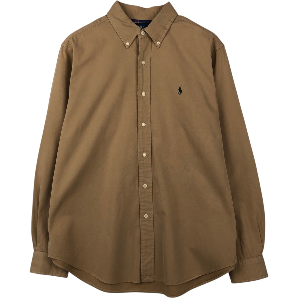 古着 ラルフローレン Ralph Lauren CLASSIC FIT クラシックフィット 長袖 ボタンダウンシャツ メンズL相当/eaa643845