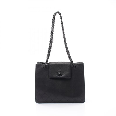 シャネル CHANEL マトラッセ トートバッグ バッグ キャビアスキン(グレインドカーフ) レディース ブラック系 【中古】