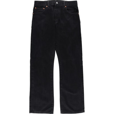 古着 リーバイス Levi's 517 ブラックデニム ブーツカットデニムパンツ メンズw32相当/eaa625740