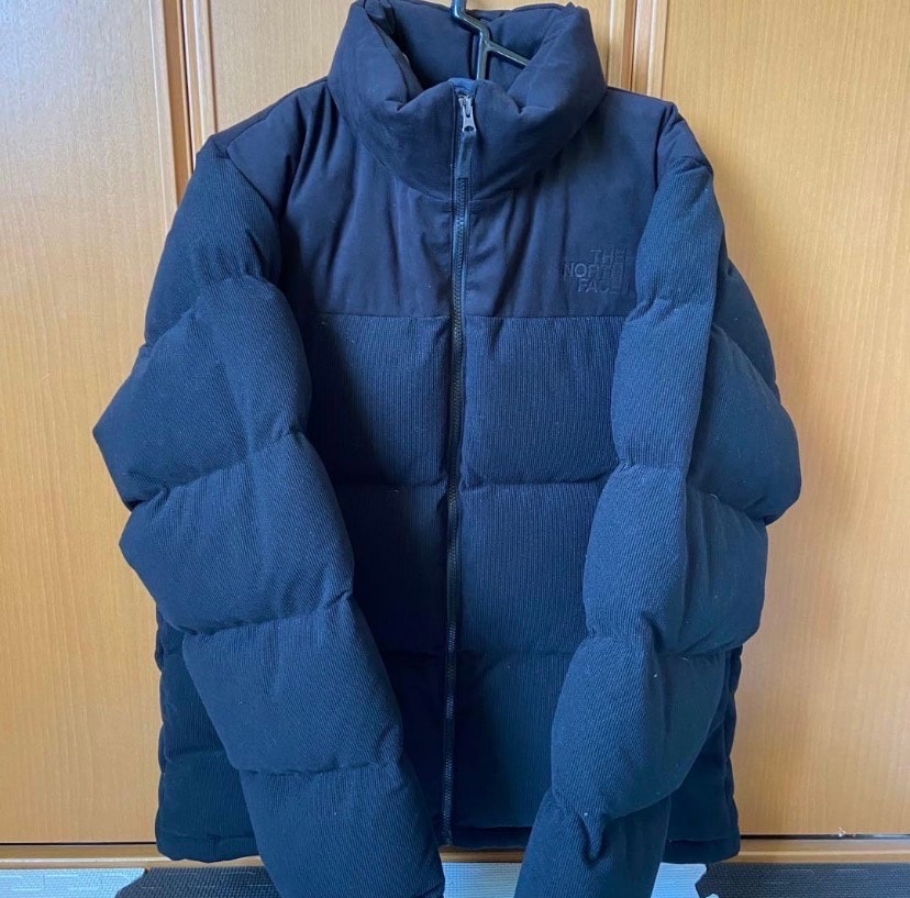The North Face Corduroy Nuptse Jacket "Black" ND92231R