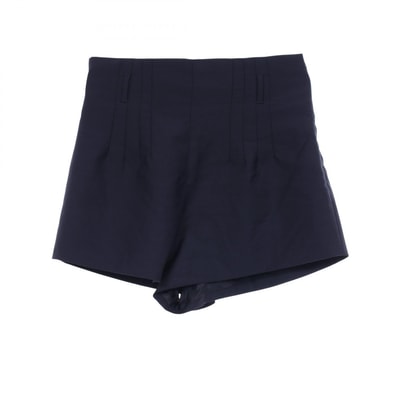 プラダ PRADA ショート パンツ 衣料品 ボトムス ウール モヘヤ レディース ネイビー系 P2051H 【中古】