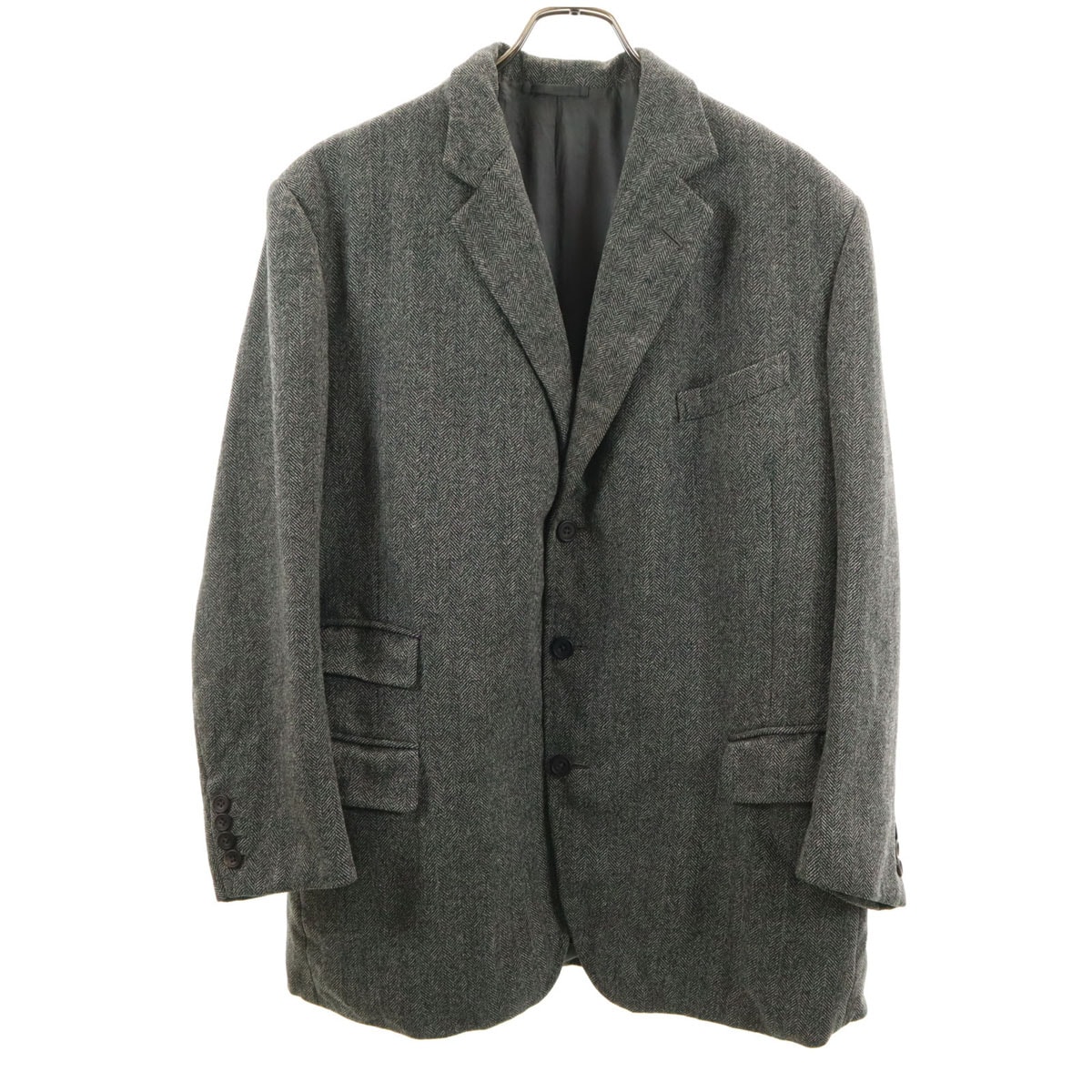 THOM BROWNE トムブラウン 90s オールド ヘリンボーン柄 テーラードジャケット グレー