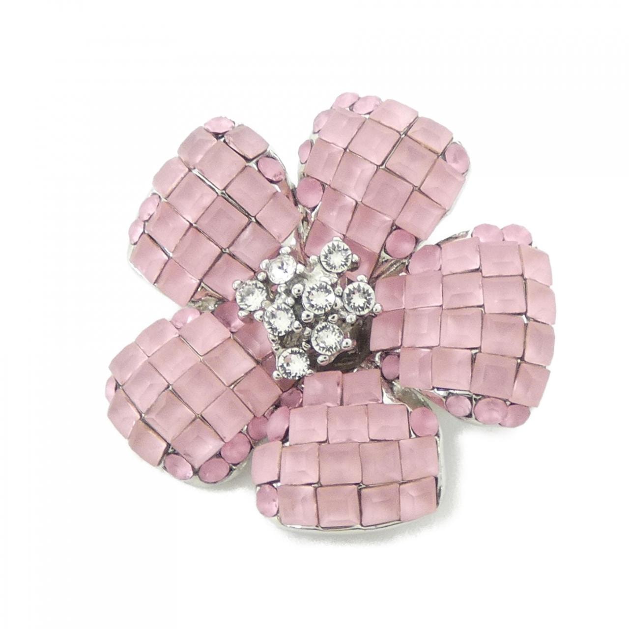 C (やや傷や汚れあり)】フォクシー FOXEY FLEUR 26645 ブローチの古着