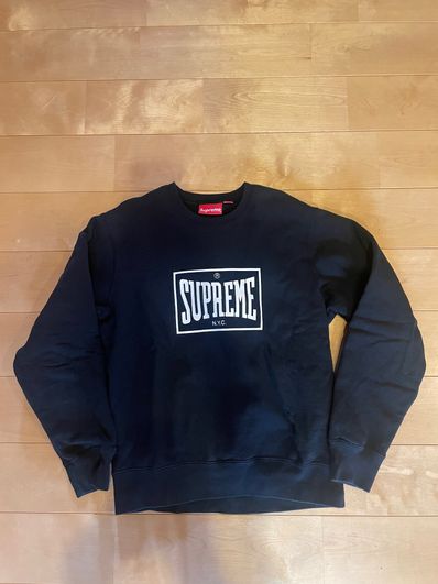 Supreme Warm Up Crewneck "Black"