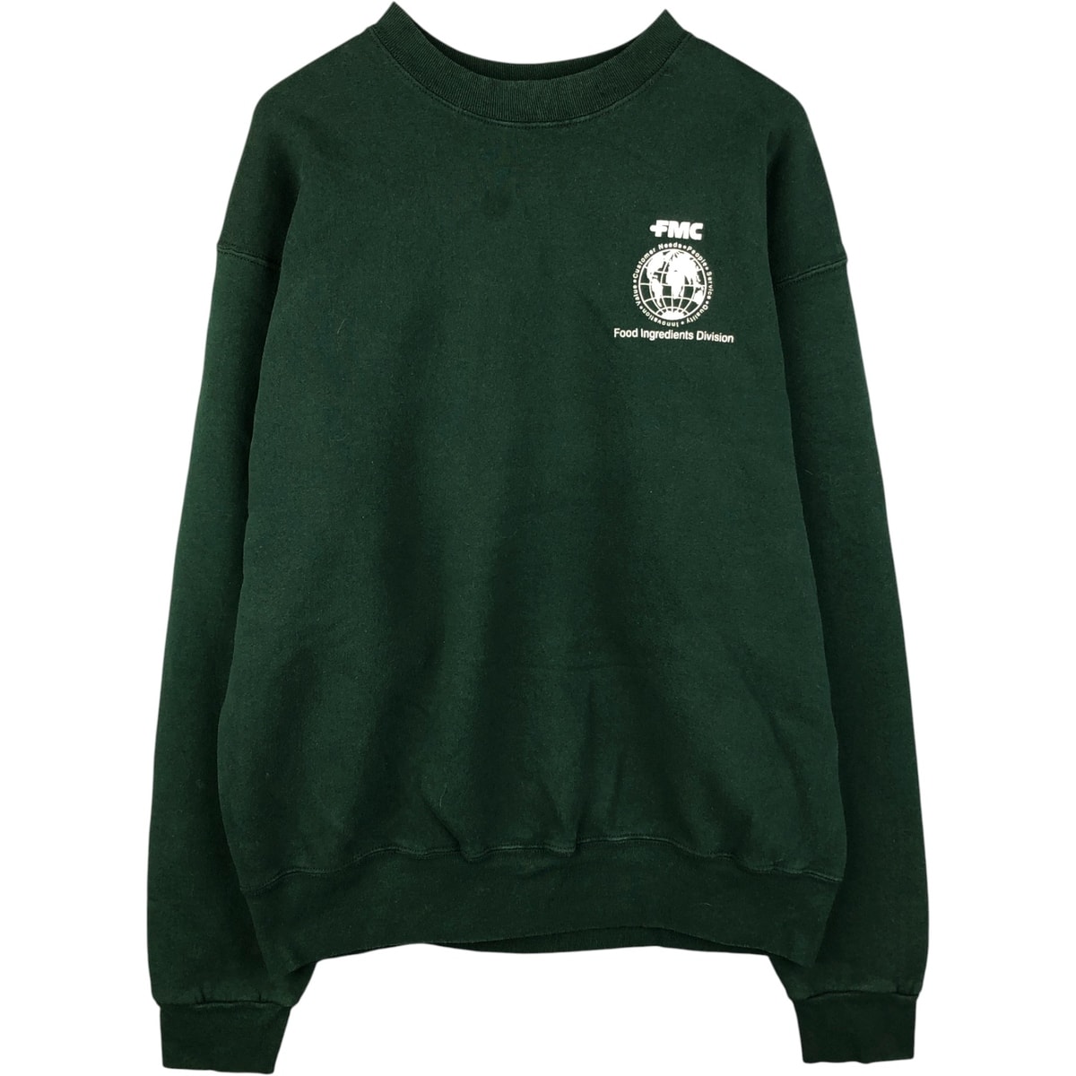 古着 90年代 フルーツオブザルーム FRUIT OF THE LOOM HEAVY cotton プリントスウェットシャツ トレーナー USA製 メンズXL相当 ヴィンテージ/eaa591578