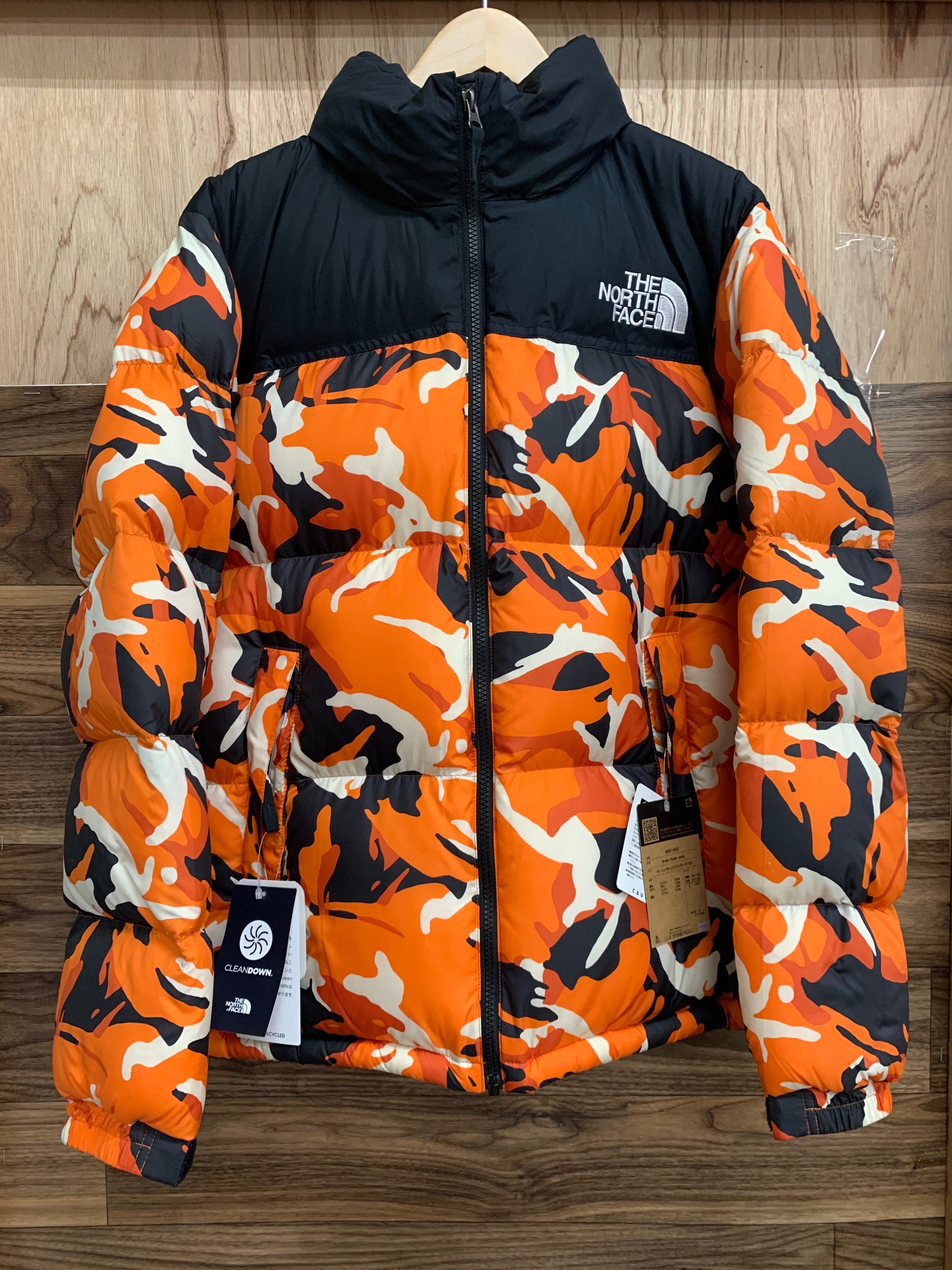 The North Face Novelty Nuptse Jacket "Orange"