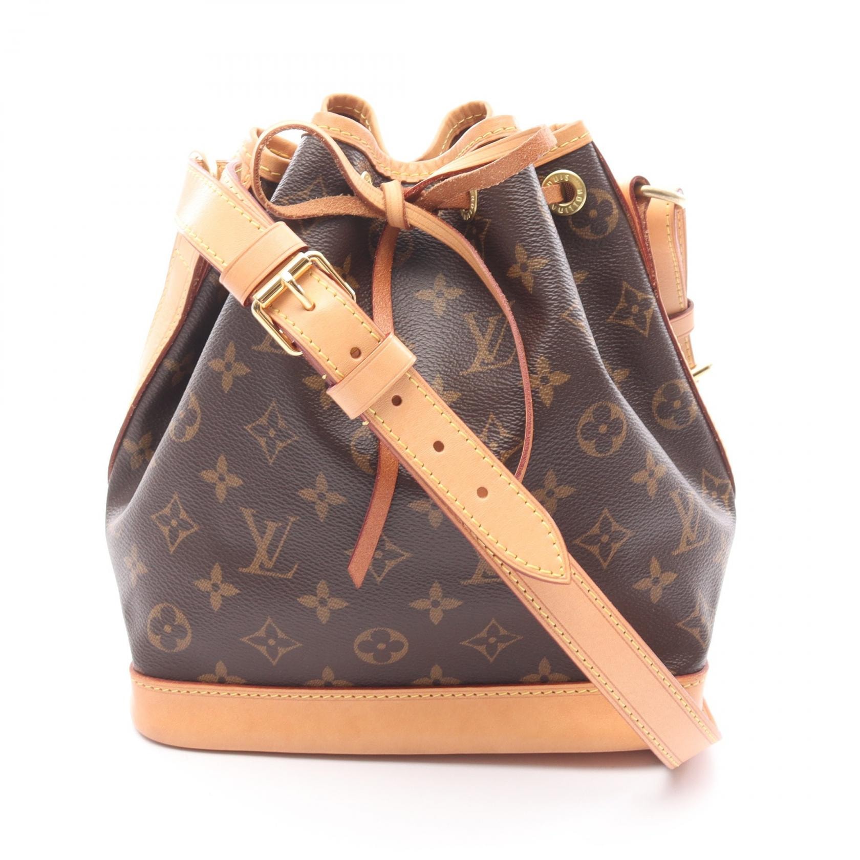 ルイ・ヴィトン LOUIS VUITTON ノエBB ショルダーバッグ バッグ PVCコーティングキャンバス レザー モノグラム レディース ブラウン系 M40817 【中古】