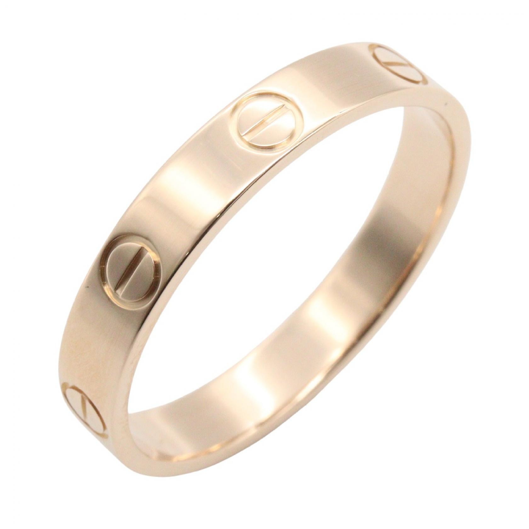 カルティエ CARTIER ミニラブリング リング・指輪 ジュエリー K18PG(ピンクゴールド) メンズ レディース ゴールド系 B4085200 【中古】