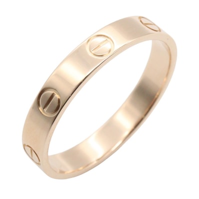 カルティエ CARTIER ミニラブリング リング・指輪 ジュエリー K18PG(ピンクゴールド) メンズ レディース ゴールド系 B4085200 【中古】