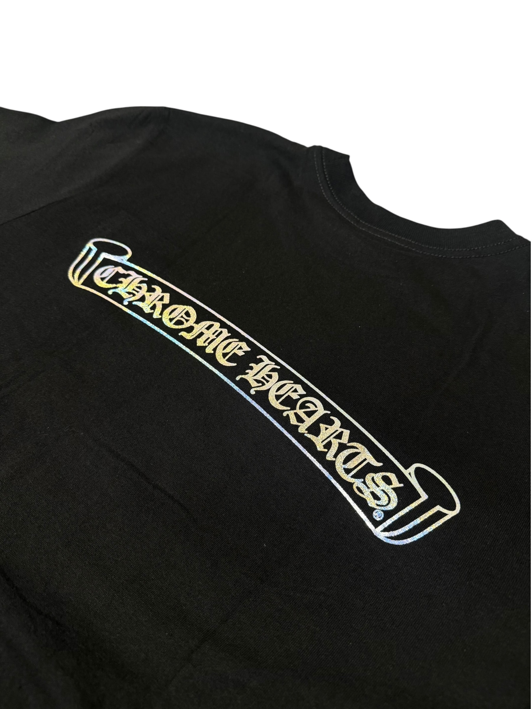 Chrome Hearts Scroll Label Metallic Foil Print T-Shirt "Black" クロムハーツ スクロールラベル メタリックフォイルプリント Tシャツ "ブラック"