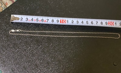 Chrome Hearts Roll Chain Necklace "Silver"