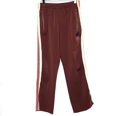 ニードルズ×サスカッチファブリック トラックパンツ ポリスムース "ブラウン"