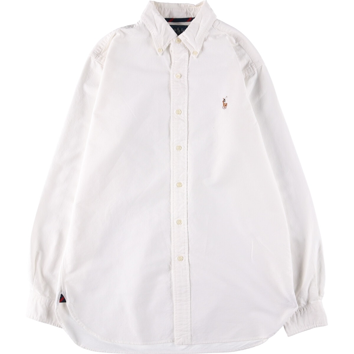 古着 ラルフローレン Ralph Lauren CLASSIC FIT 長袖 ボタンダウンシャツ メンズM相当/eaa533000