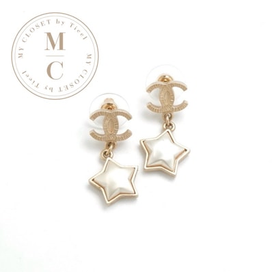 シャネル CHANEL ピアス イヤリング ゴールド ココマーク スター