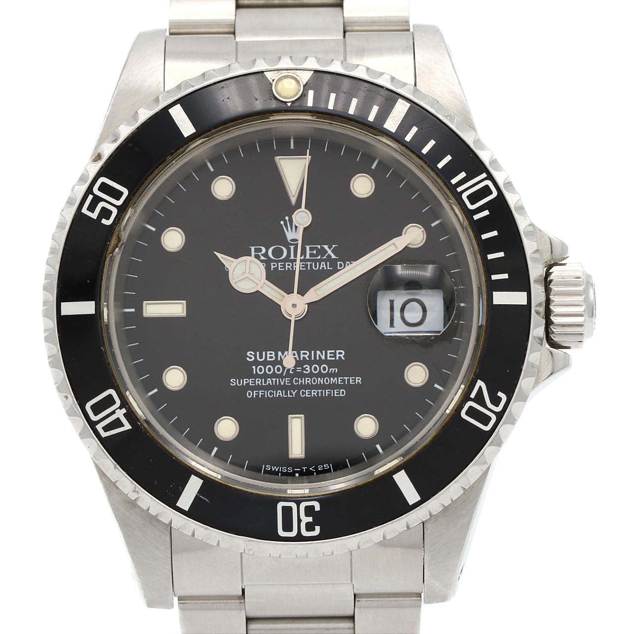 ROLEX Submariner Date "Black/Stainless Steel" 16610