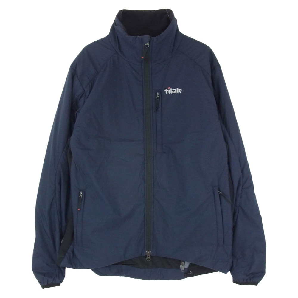 TILAK ティラック Verso Jacket ベルソー ナイロン ポリエステル 中綿 ジャケット ネイビー系 M【中古】