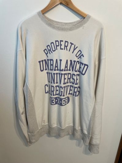 SAINT Mxxxxxx SWEAT SHIRT COLLEGE "Grey"