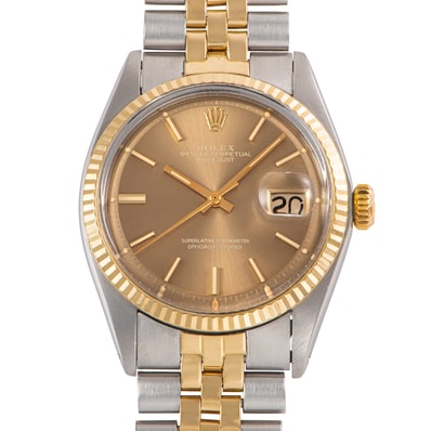 ROLEX ロレックス デイトジャスト 1601 1973年製 ゴーストダイヤル Tritium K18YG【中古】