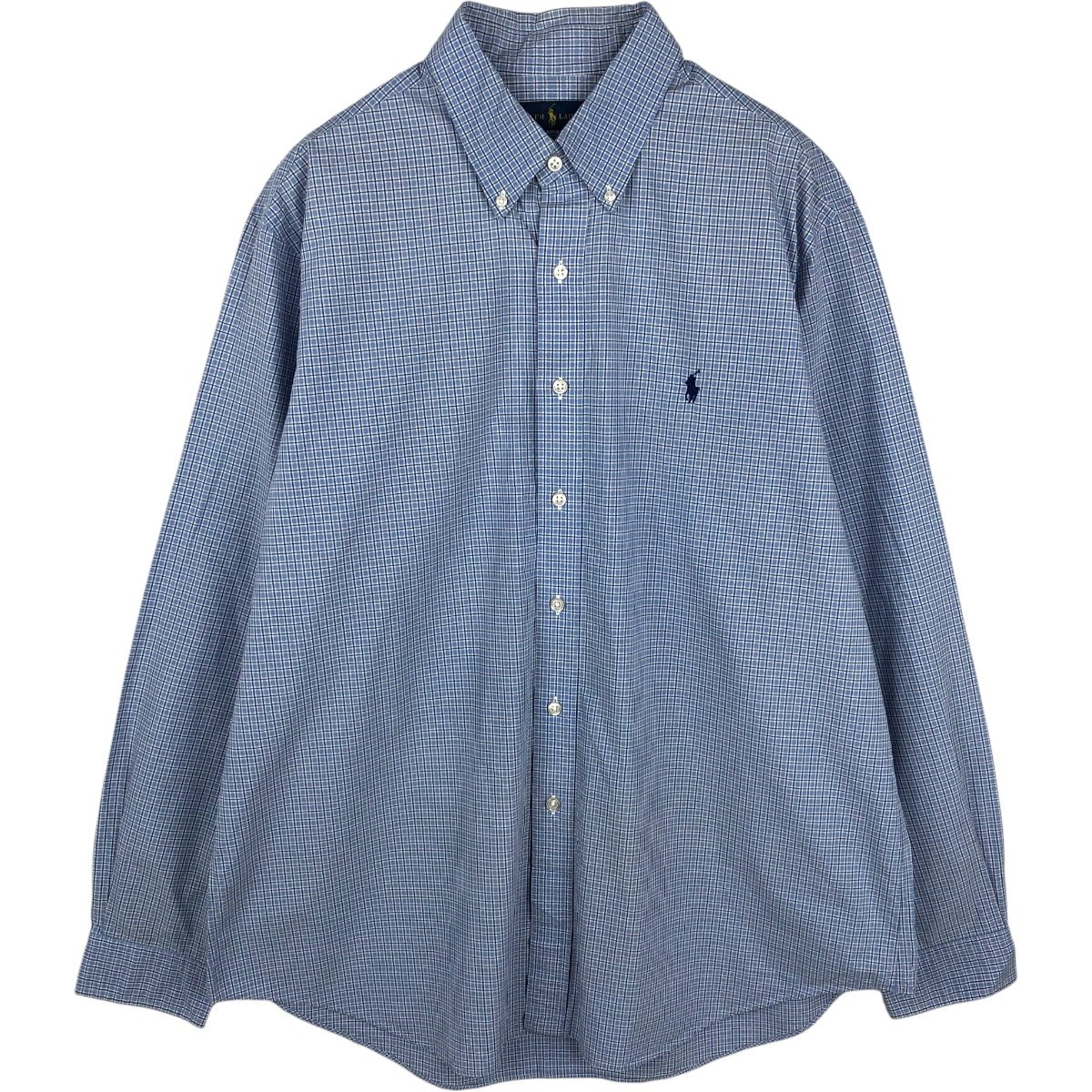 古着 ラルフローレン Ralph Lauren RALPH LAUREN 長袖 ボタンダウンチェックシャツ メンズXL相当/eaa677943