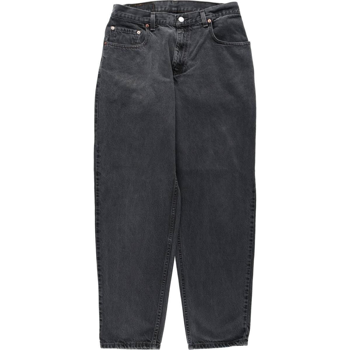 古着 リーバイス Levi's 560 LOOSE FIT TAPERED LEG ブラックデニム テーパードデニムパンツ メンズw33相当/eaa633243
