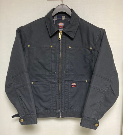 Supreme x Dickies Hooded Work Jacket "Black"
