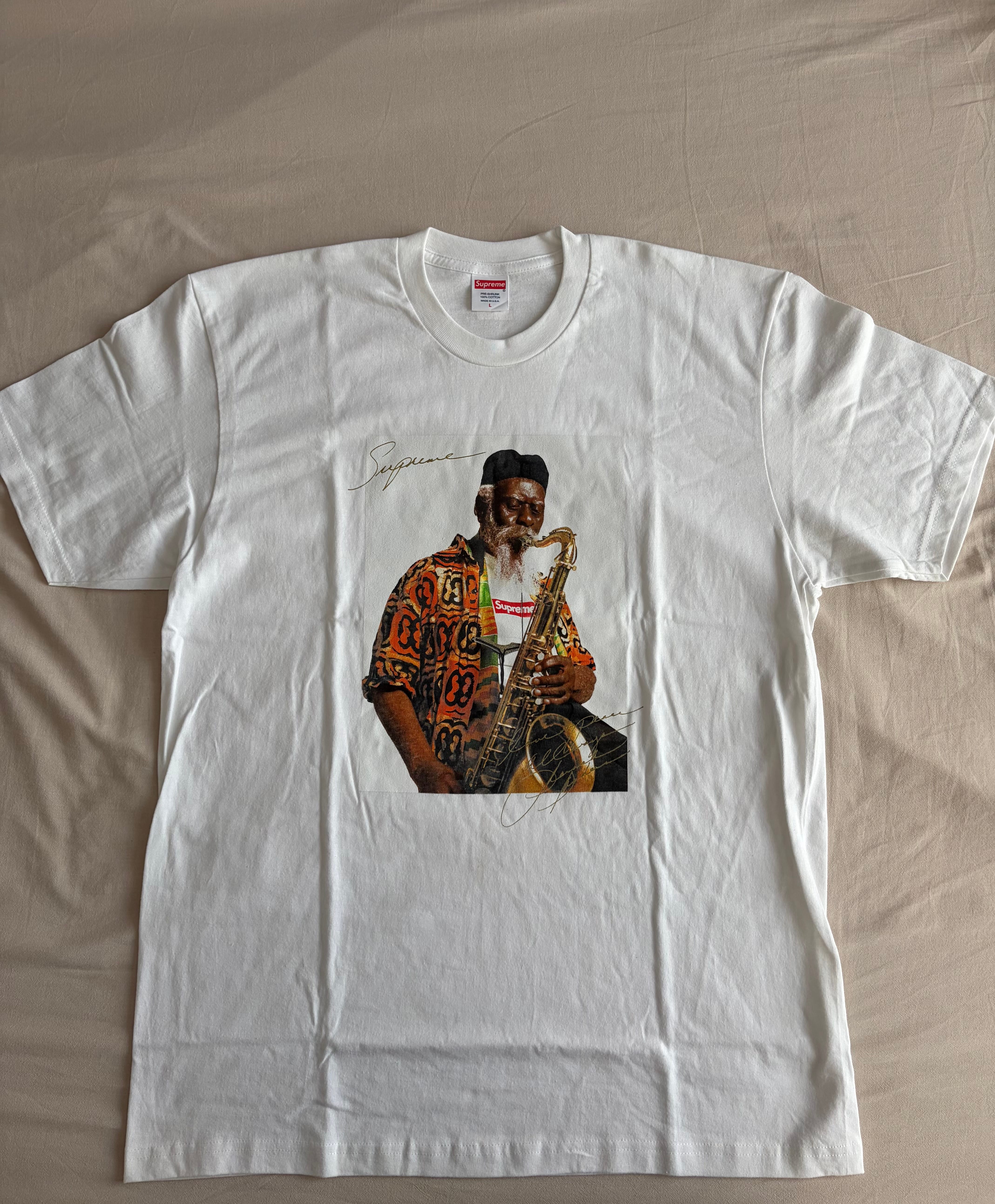 Supreme Pharoah Sanders Tee "White"
