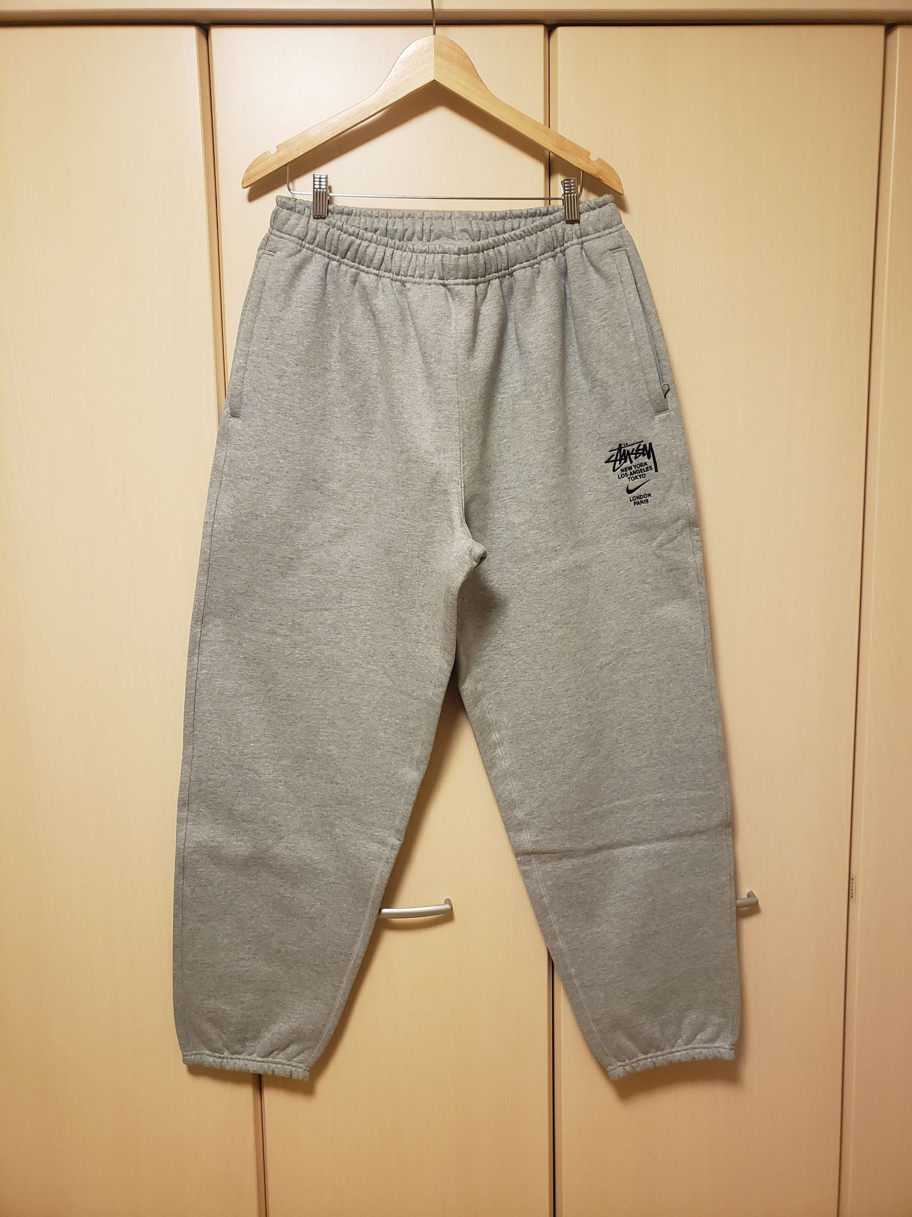 Nike x Stussy International Sweatpants (US Size) "Grey" DC4227-050