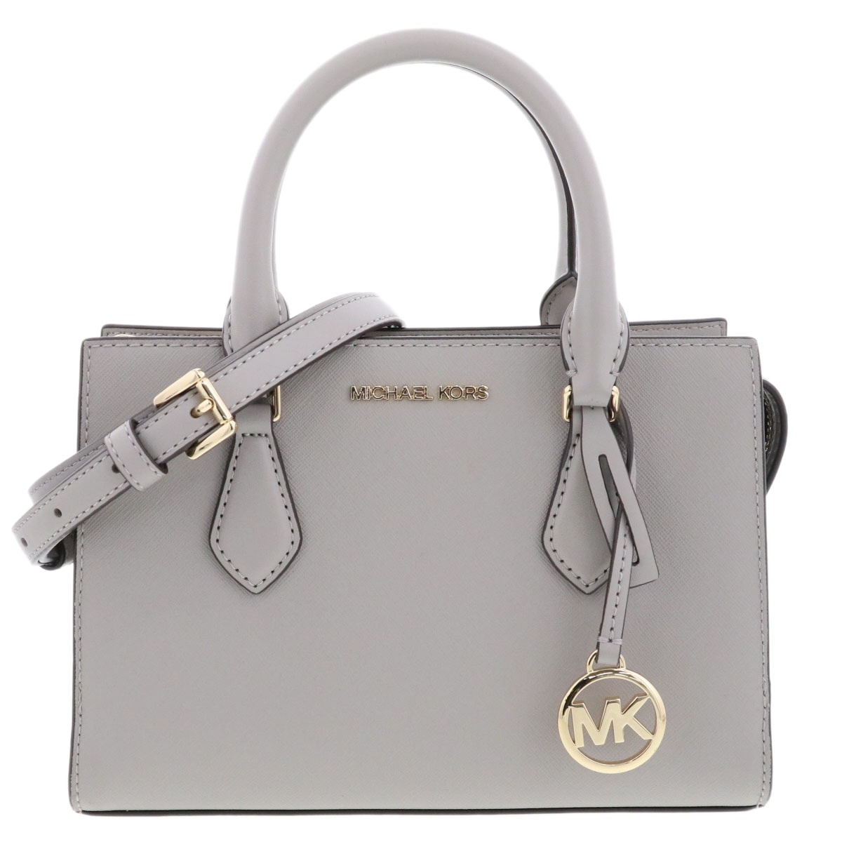 【お値下げ品】Michael Kors マイケルコース シェイラ 2WAY ショルダーバッグ ハンドバッグ 35S3G6HS5L PVC グレー  レディース【中古】