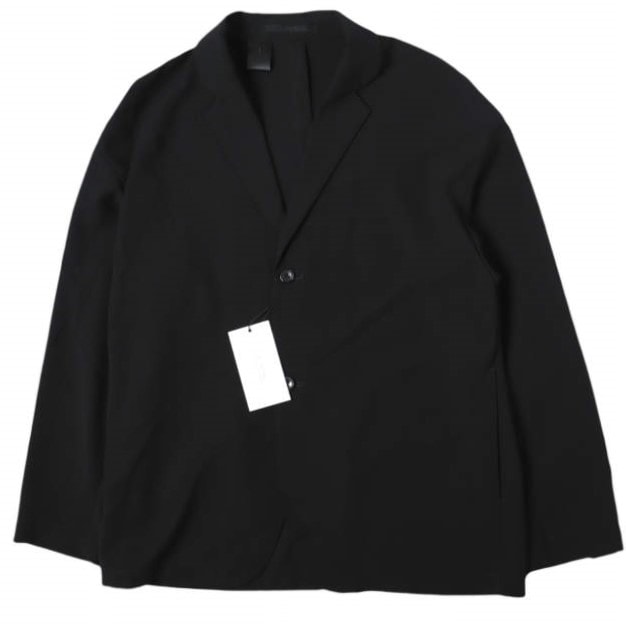 新品 N.HOOLYWOOD エヌハリウッド ミスターハリウッド コンパイルライン 26SS 日本製 2B TAILORED JACKET オーバーサイズアンコンジャケット 2261-JK23-011 peg 36 BLACK 定価61,600円 テーラード