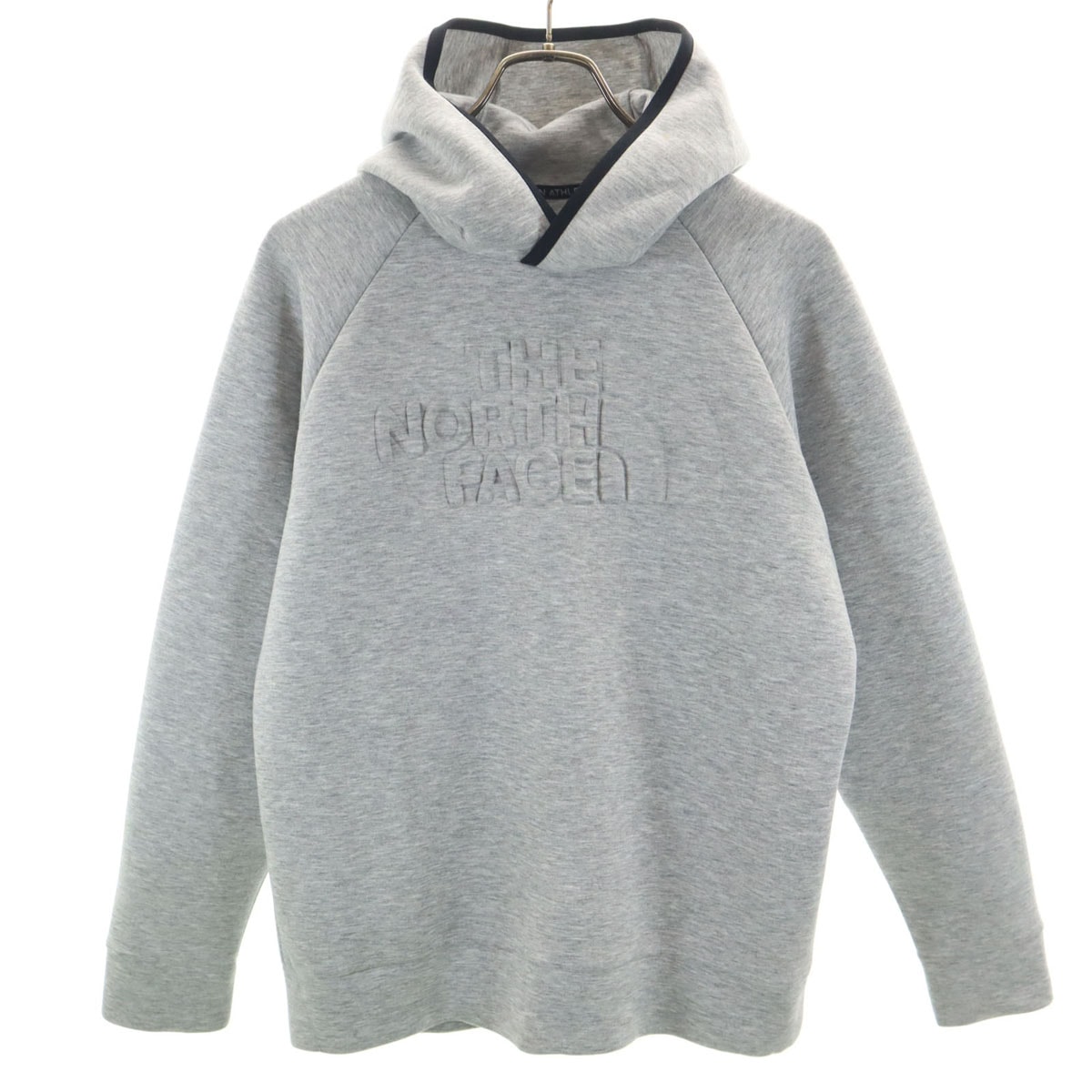 THE NORTH FACE ノースフェイス 長袖 テックエアー スウェットパーカー M グレー NT61672 アウトドア