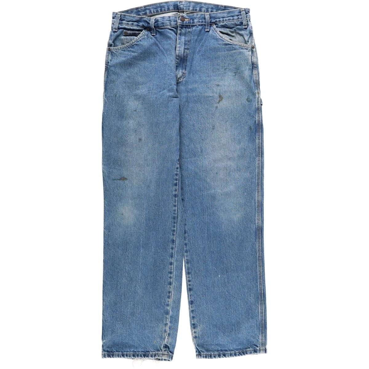 古着 ディッキーズ Dickies デニムペインターパンツ メンズw35相当/eaa664113