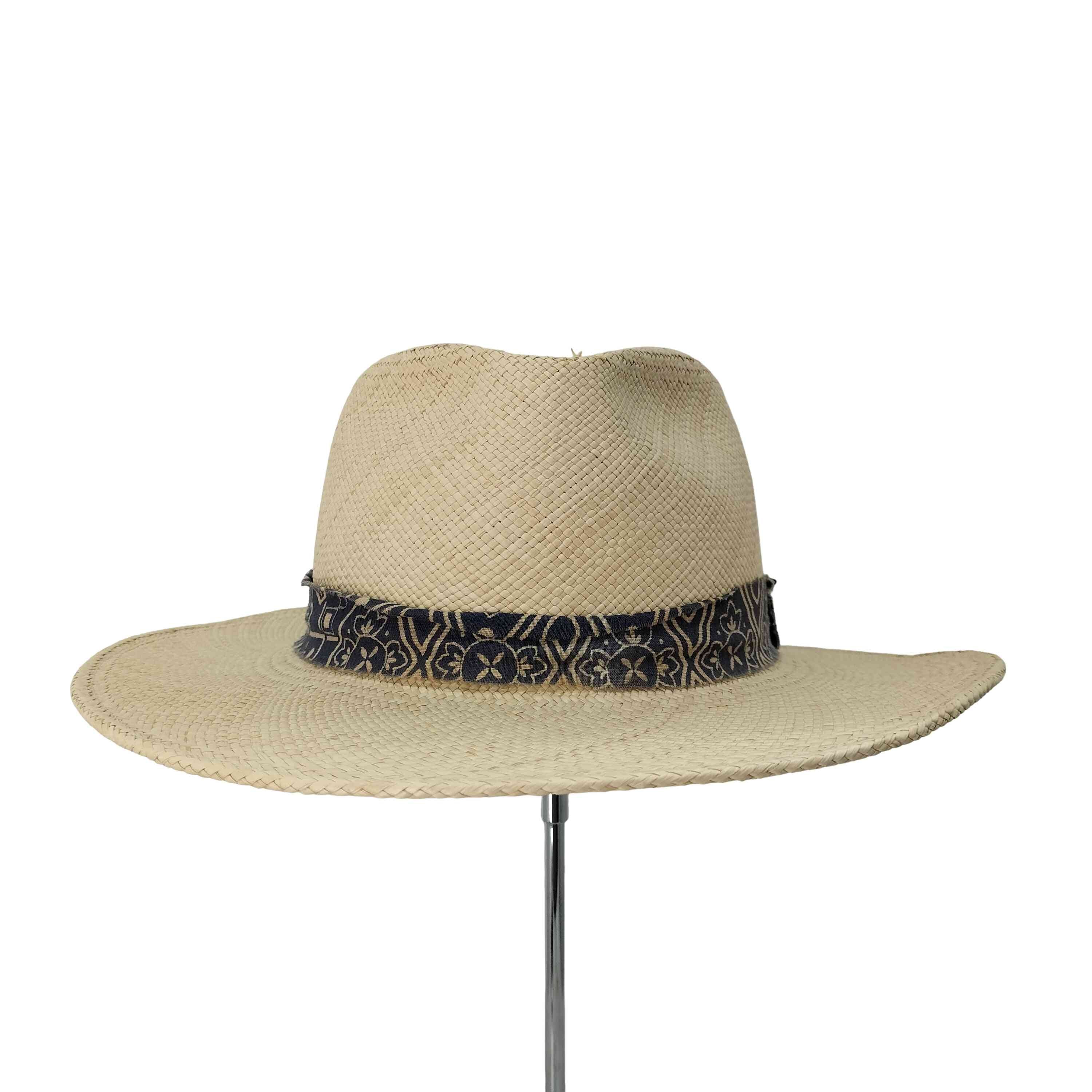 ツバ広 麦わらハット【1141984794215】