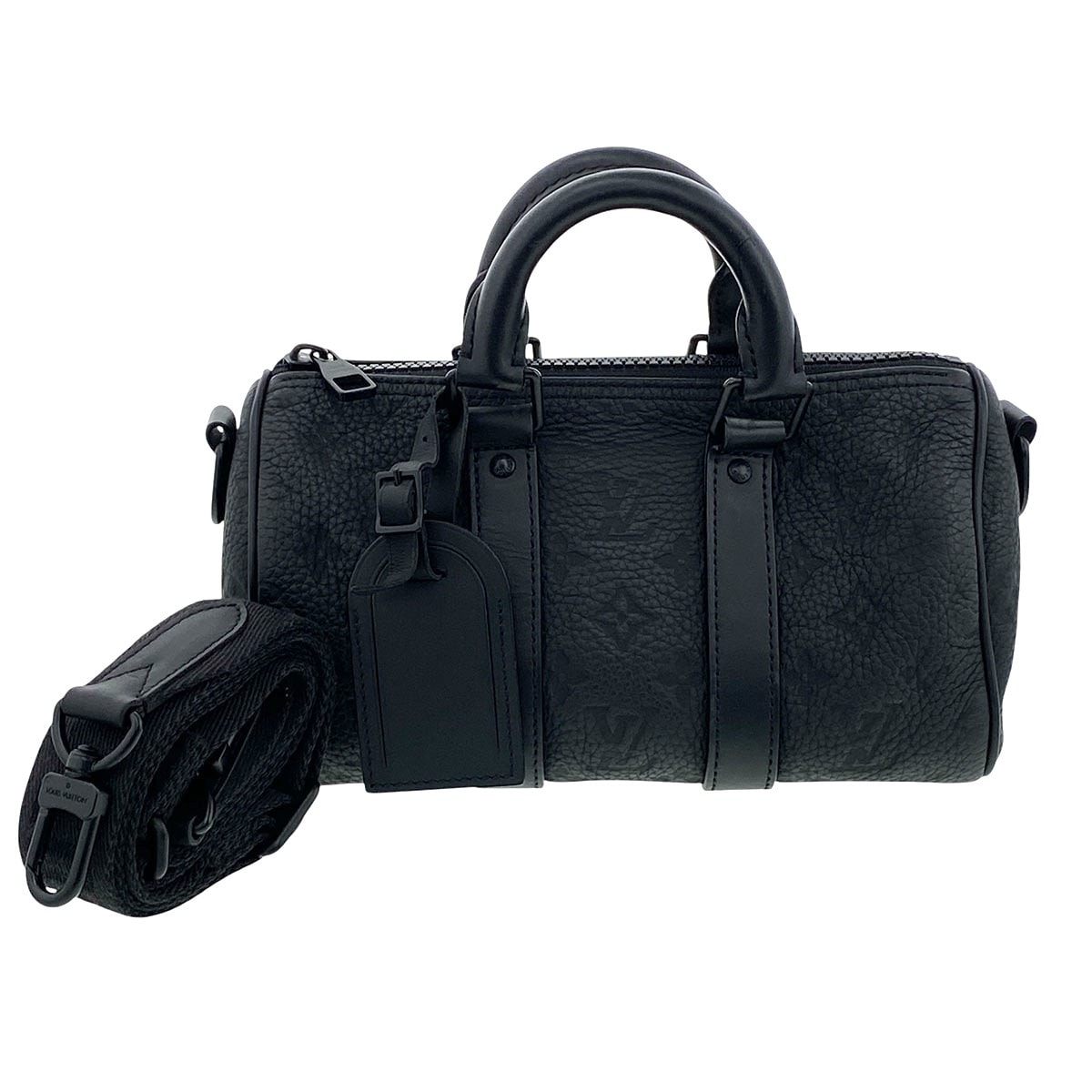 LOUIS VUITTON ルイ・ヴィトン キーポル バンドリエール 25 ショルダーバッグ M20900 ブラック  レディース【中古】