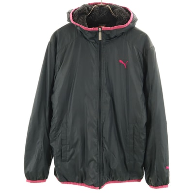 PUMA プーマ ウインドブレーカー M グレー 裏ボア