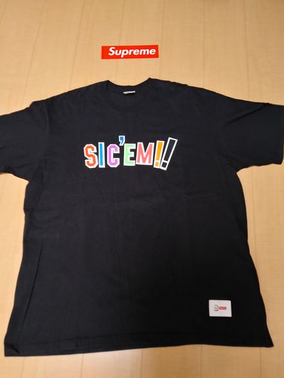 Supreme / WTAPS Sic'em! Tee "Black"