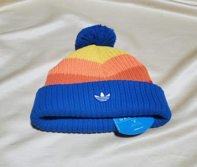 2005年製 adidas Originals Carlo Gruber G.Knit Beanie W/TAGS 検) CG アディダス オリジナルス トレフォイル ニット ビーニー Y2K