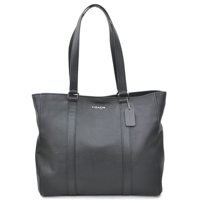 コーチ COACH ショルダーバッグ レザー ブラック メンズ【中古】 h32042k